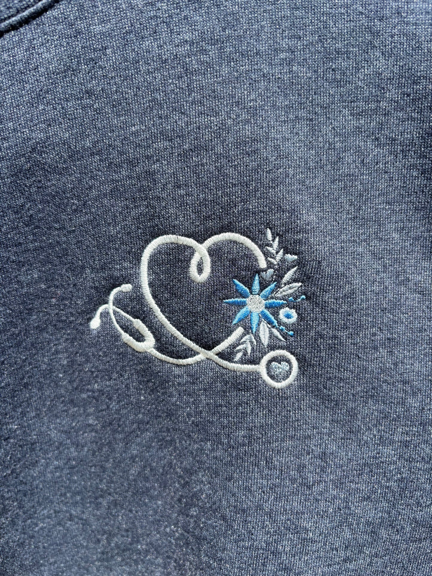 Floral Stethoscope T-Shirt