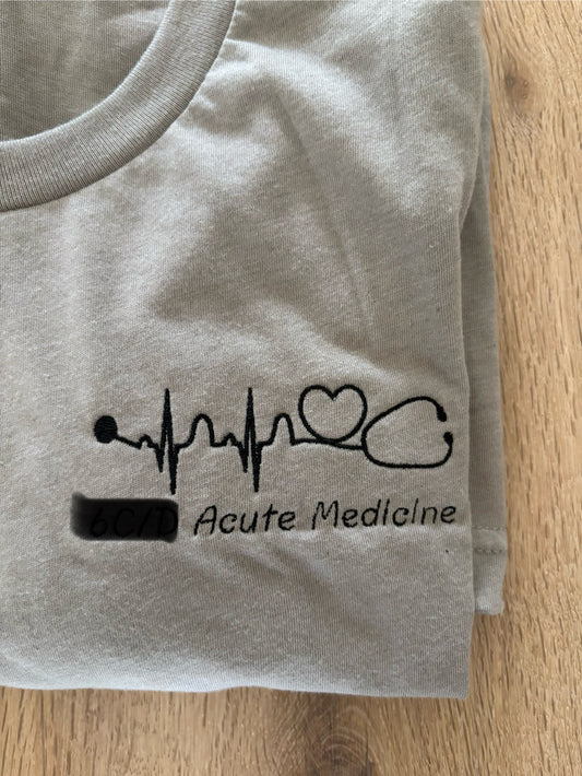 Heartbeat Stethoscope T-Shirt