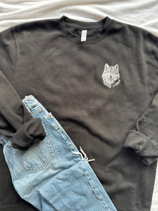 Wolf Crewneck